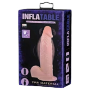 Baile Inflatable - nafukovací realistický vibrátor (přírodní)