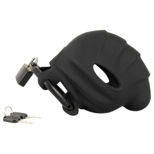 Black Velvet - klec na penis a varlata (černá)