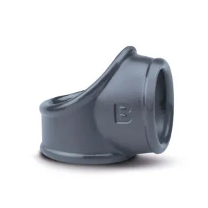 Boners Cocksling - kroužek na penis a varlata (šedý)