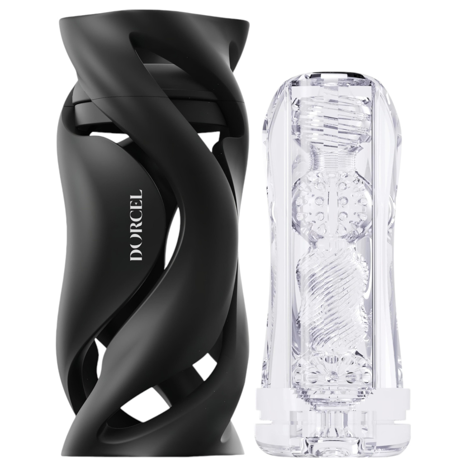 Dorcel Deep Blow - ruční sání masturbátor v pouzdru