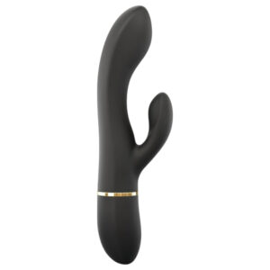 Dorcel Glam Rabbit - dobíjecí vibrátor s klitorální stimulací (černý)