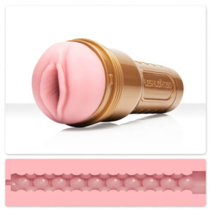 Fleshlight GO Stamina - trenažér lady - kompaktní růžová vagina