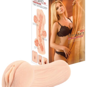 Kokos Elegance 01 - realistická umělá vagína masturbátor (přírodní)