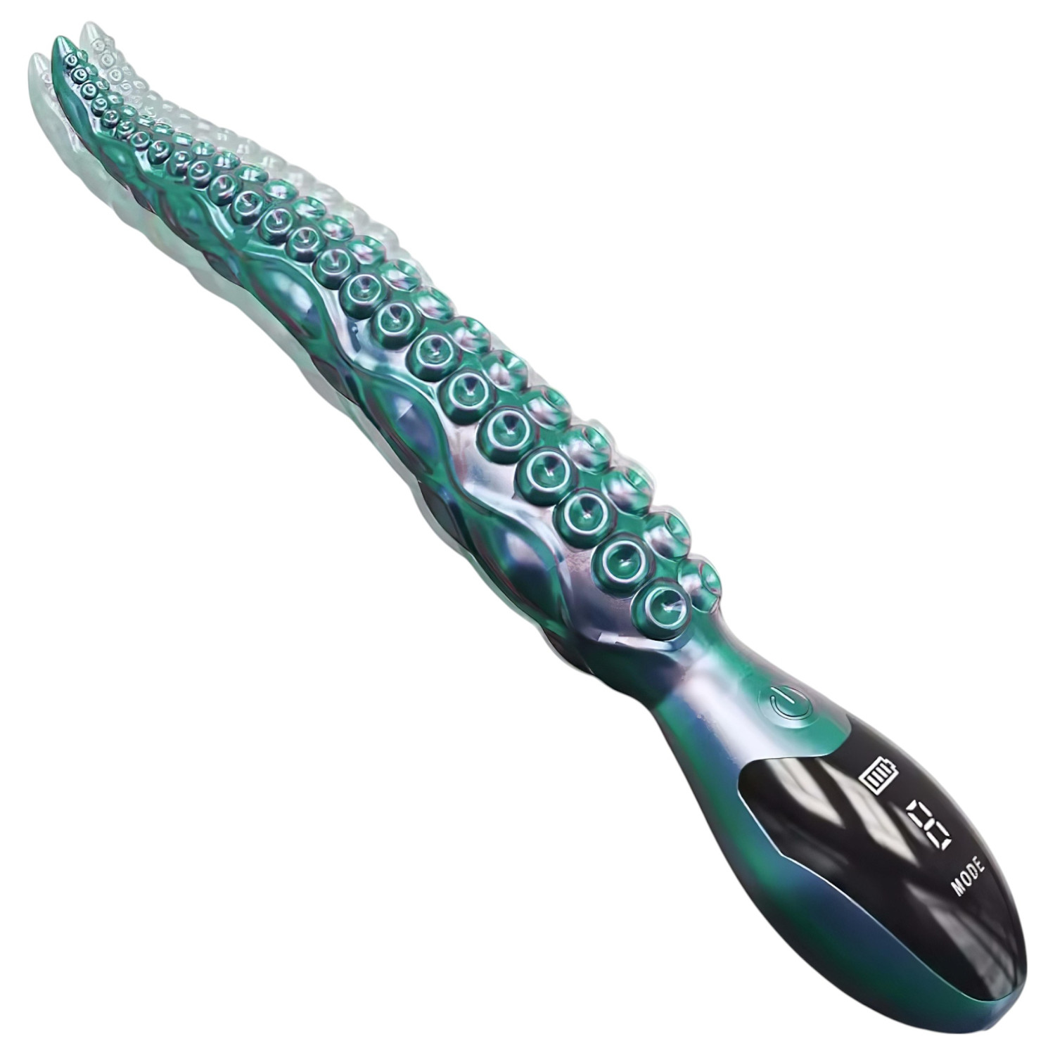 Monster Fuck - Chobotnicový vibrátor (zelený)