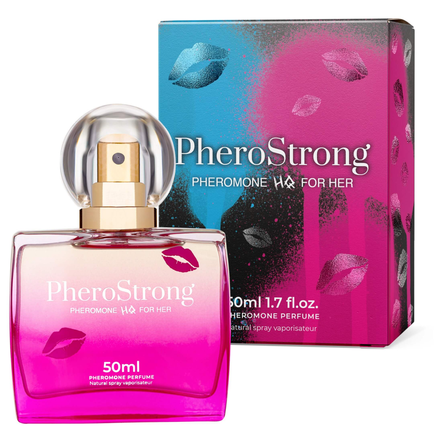 PheroStrong HQ for Her - feromonový parfém pro ženy (50ml)