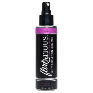 Sensuva Flirtatious - feromonový sprej - granátové jablko a kokos (125ml)