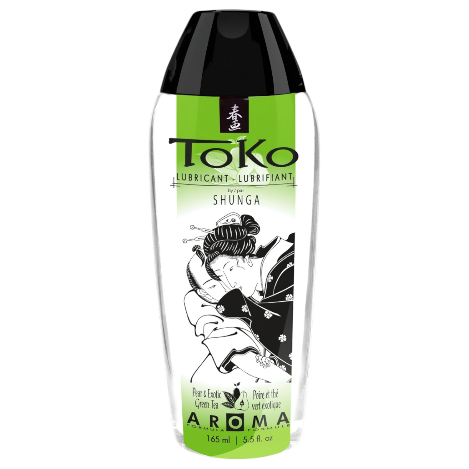 Shunga Toko - lubrikant s příchutí hrušky a zeleného čaje (165 ml)