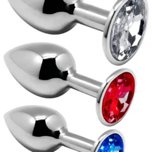 Stříbrná anální sada Alive - pro maximální potěšení!