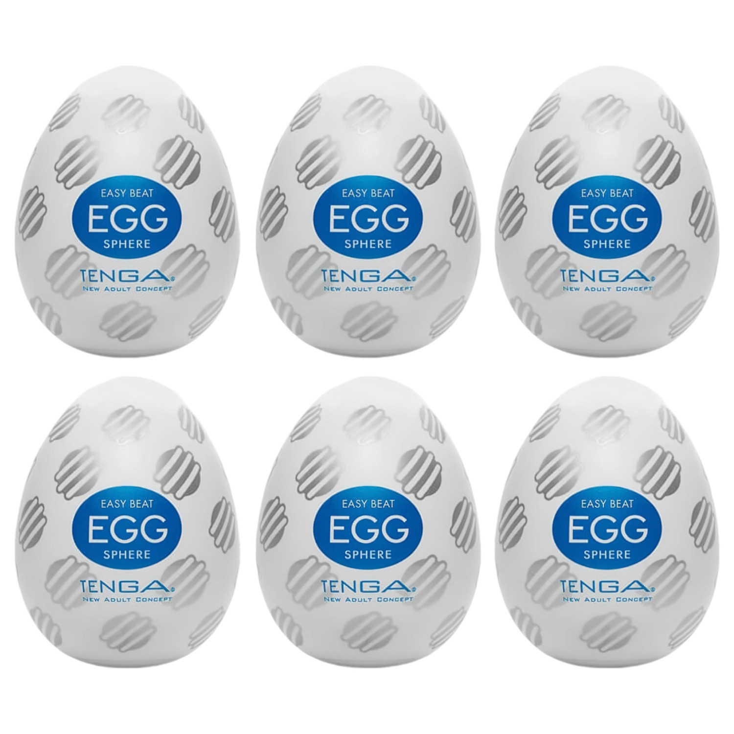 TENGA Egg Sphere - vajíčko masturbátor (6 ks)