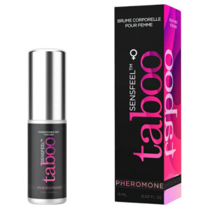Taboo for Her - feromonový tělový sprej pro ženy - přírodní (15 ml)