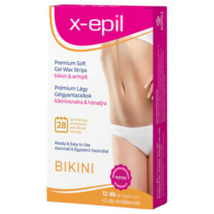 X-Epil - hotové voskové pásky 12ks - bikini/podpaží