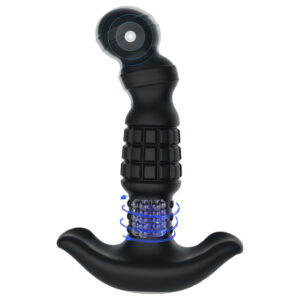 Aixiasia Abake - rotační anální vibrátor (černý)