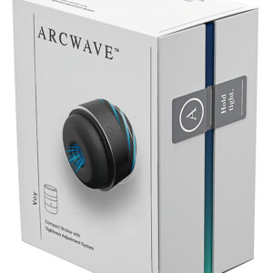 Arcwave Voy - mačkací a rotační masturbátor pro muže (černý)