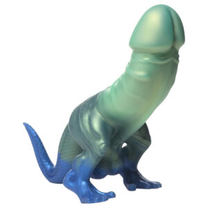 Creature Cocks Jurský Kohout - dinosauří dildo (modré)