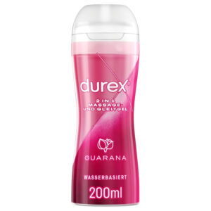 Durex 2v1 masážní olej - Guarana (200ml)