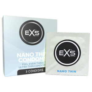 EXS Nano Thin - ultra tenký kondom (3 ks)