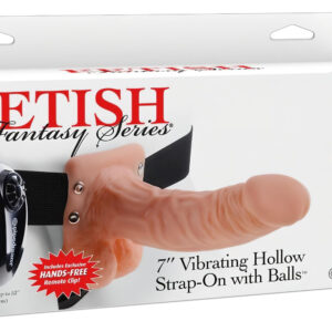 Fetish Strap-on 7 - připínací vibrátor (naturální)