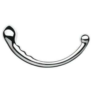 Le Wand - oboustranné nerezové dildo (stříbrné)