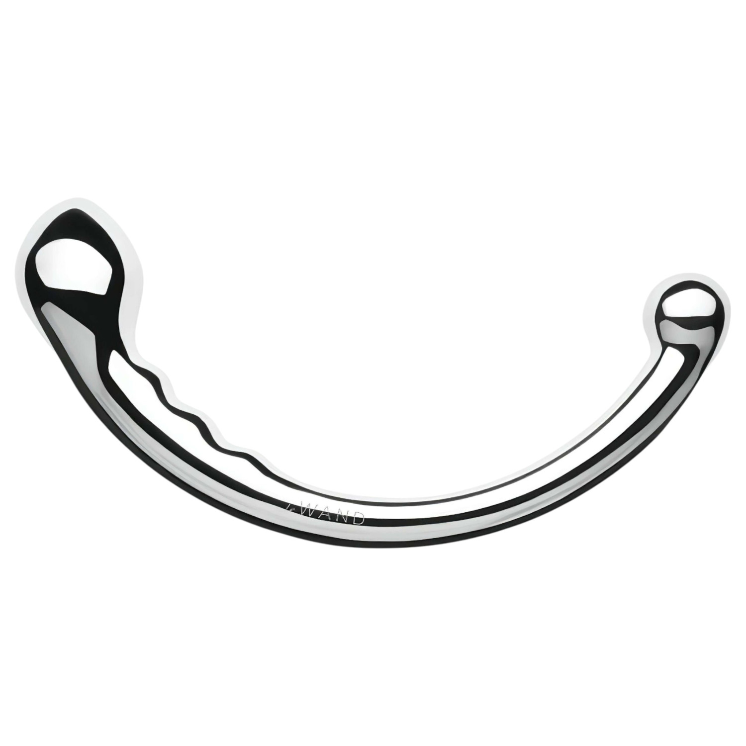 Le Wand - oboustranné nerezové dildo (stříbrné)