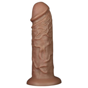 Lovetoy Chubby - přísavkový realistický dildo - 25 cm (přírodní)