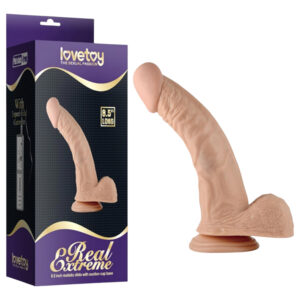 Lovetoy Real Extreme - G-bod dilda - 21 cm (přírodní)