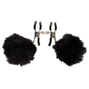 Magic Shiver - kolíčky na bradavky (černé) - eko balení