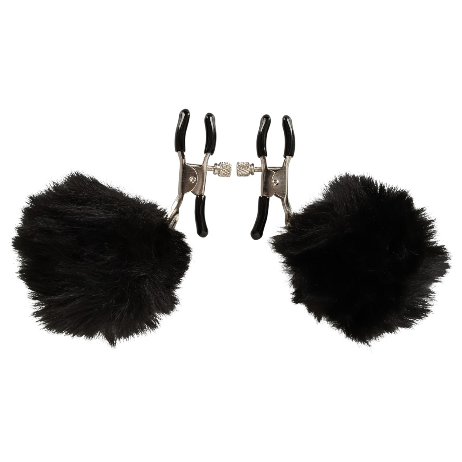 Magic Shiver - kolíčky na bradavky (černé) - eko balení