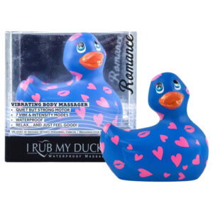 My Duckie Romance 2.0 - voděodolný klitoris vibrátor (modro-růžový)
