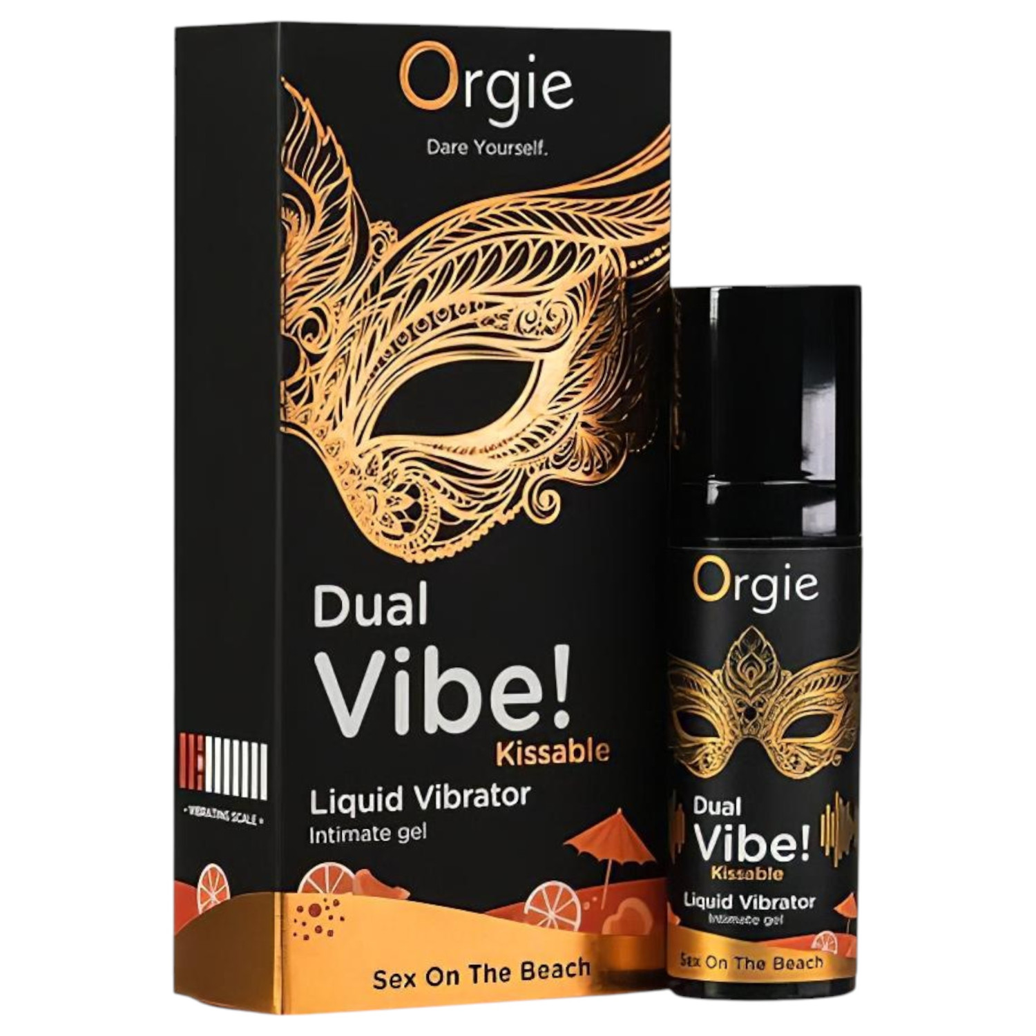 Orgie Dual Vibe - unisex tekutý vibrátor - Sex on the Beach (15ml)