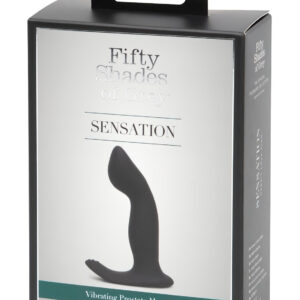Padesát odstínů šedi Sensation - vibrátor na prostatu (černý)