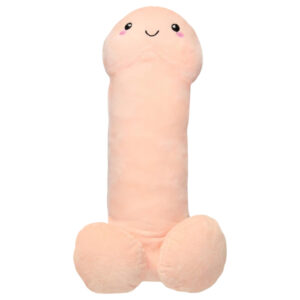 Plyšový penis 60cm - přirozený vzhled