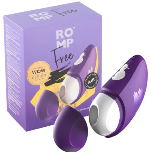 ROMP Free - voděodolný stimulátor klitorisu se vzduchovými vlnami (fialový)