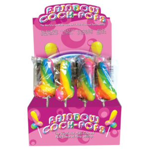 Rainbow Cock Pop - ovocné lízátko ve tvaru penisu (85g)