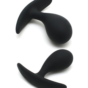 Rimba Copenhagen - anální plug sada - černá (2ks)