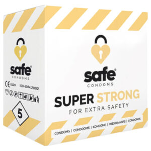 SAFE Super Strong - extra pevný kondom (5ks)