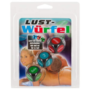 Sex kostky - německy (3ks)