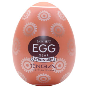 TENGA Egg Gear Stronger - vibrující vajíčko pro muže (1ks)
