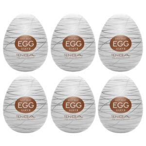 TENGA Egg Silky II - vejce masturbátor (6ks)