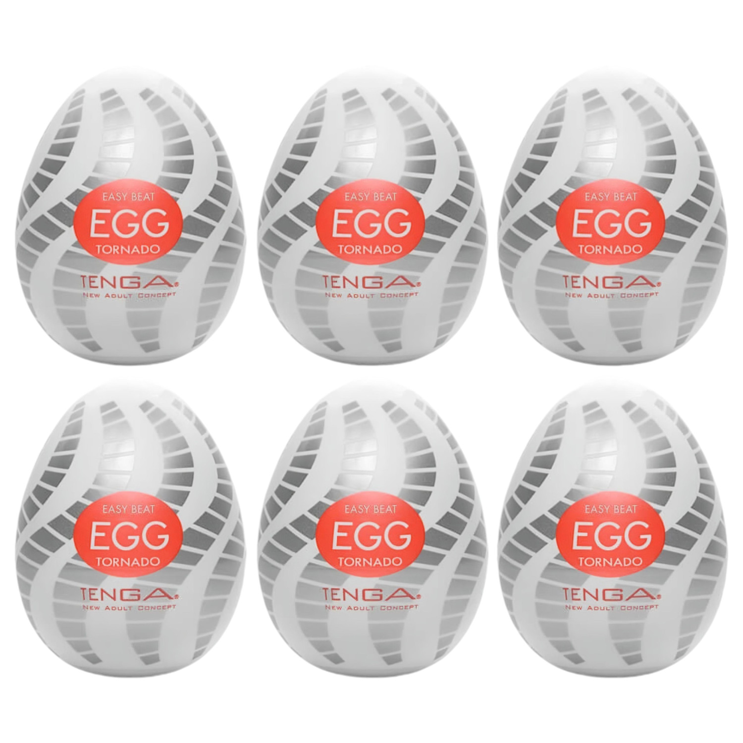 TENGA Egg Tornado - vejce masturbátor (6 ks)