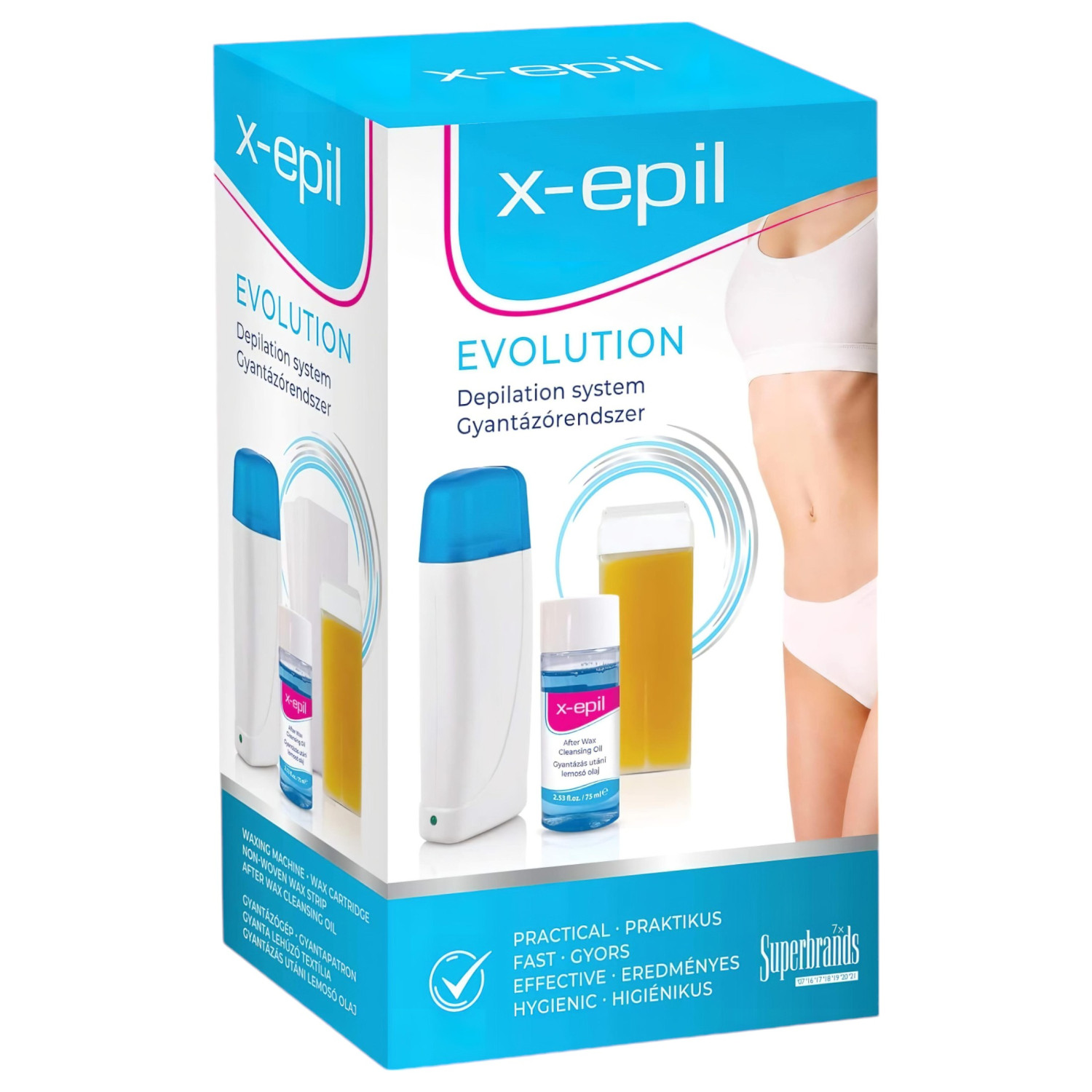 X-Epil Evolution - sada na voskování