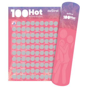 Desirel - 100 sexuálních poloh stírací plakát hra (anglicky)
