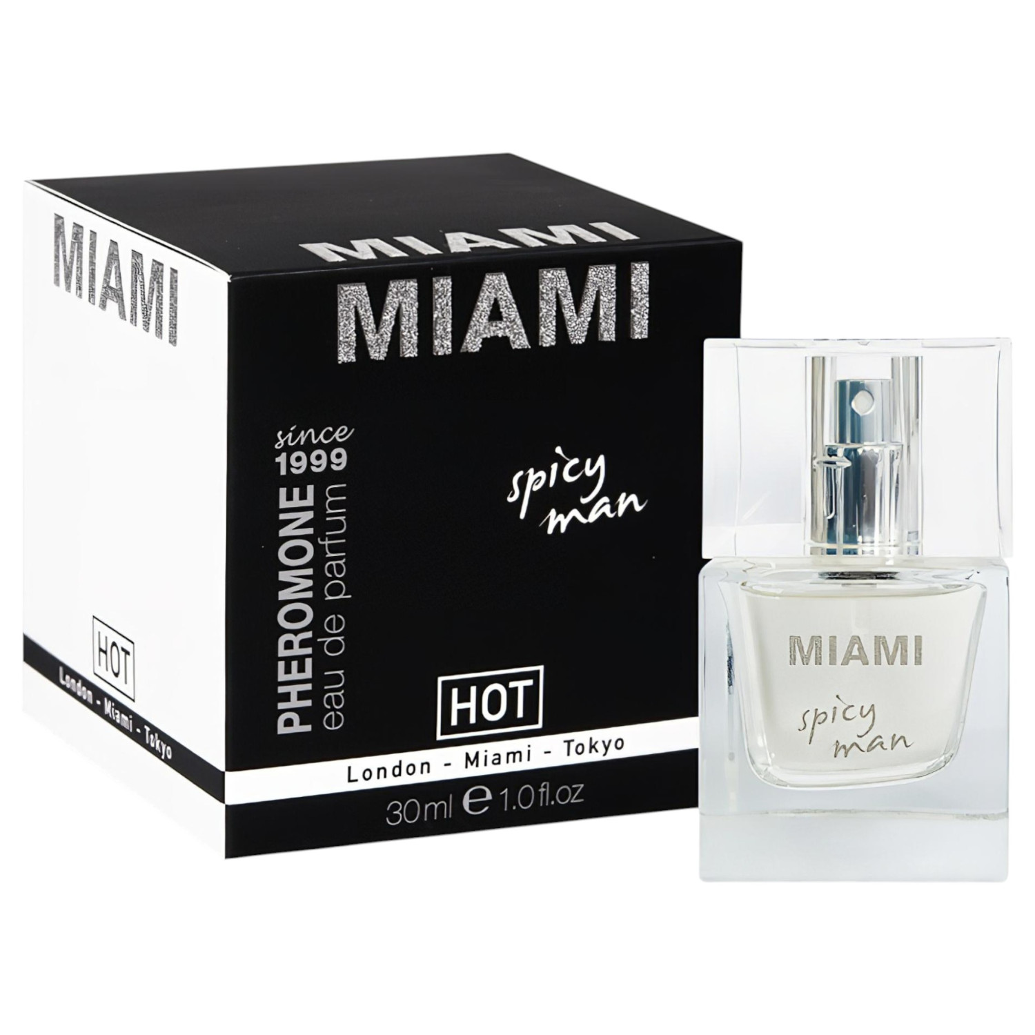 HOT Miami - feromonový parfém pro muže (30 ml)