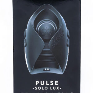 Hot Octopuss Pulse Solo Lux - rádiový masturbátor (černý)