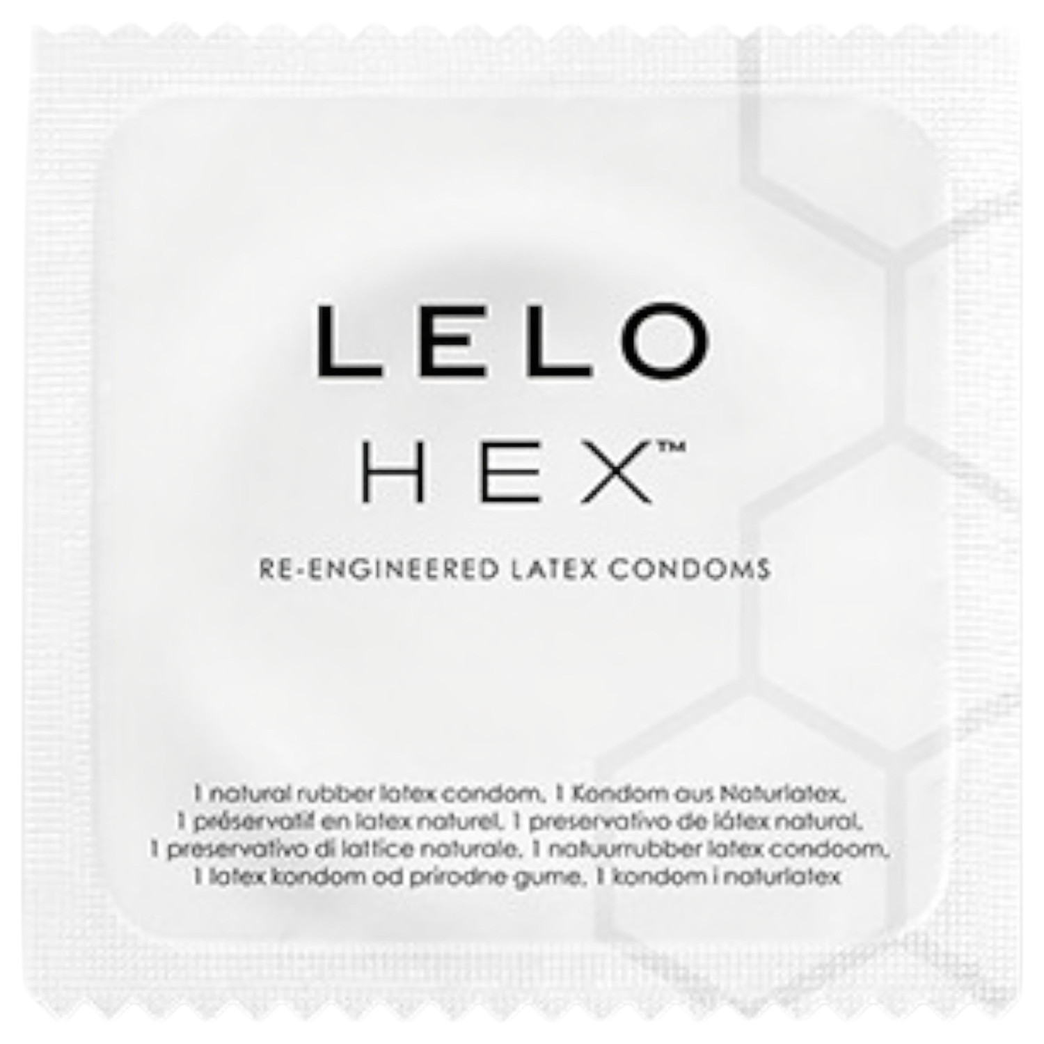 LELO Hex Original - luxusní kondom (1ks)
