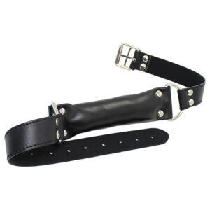 Latetobed - polstrovaný roubík (černý)