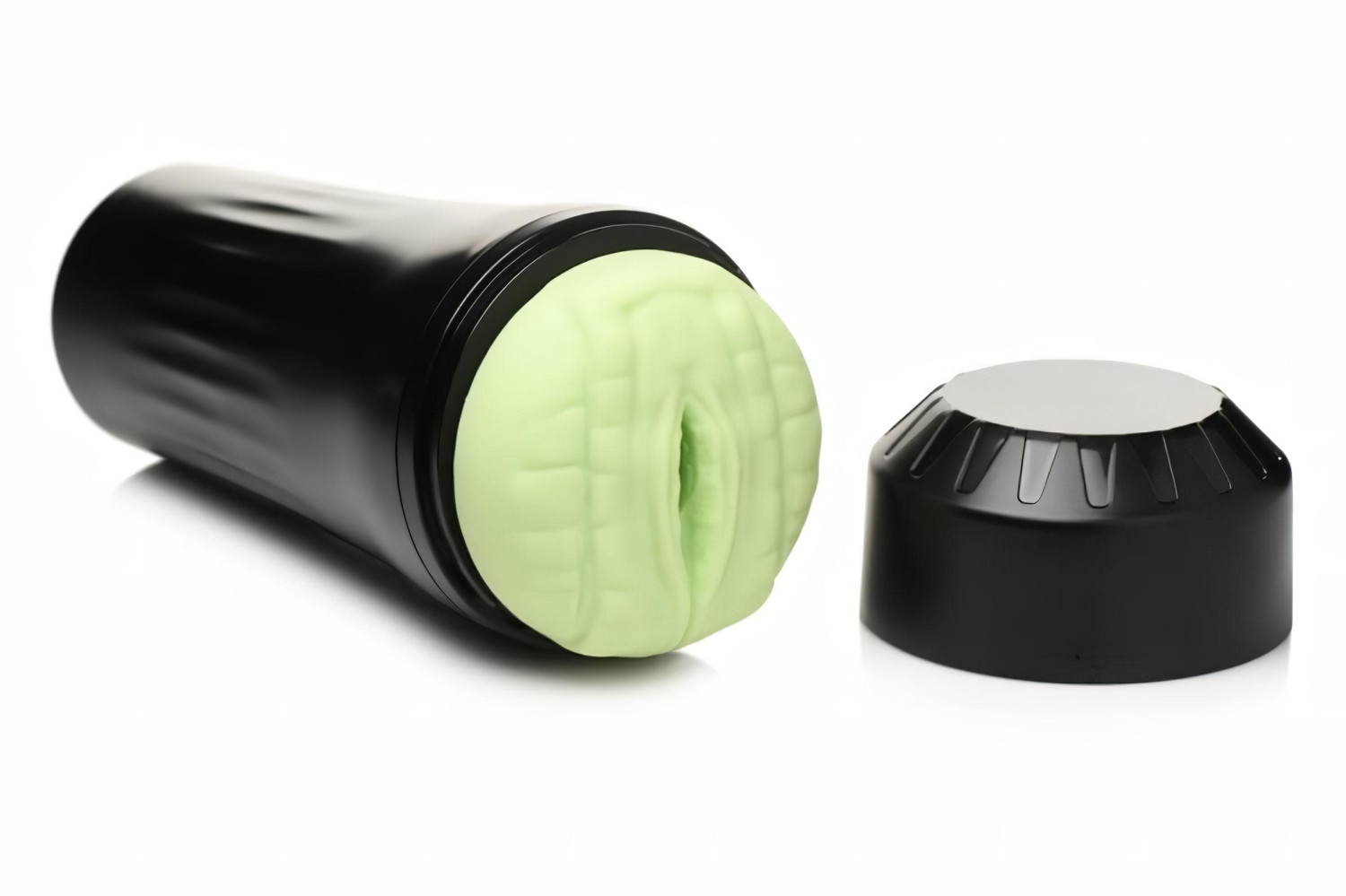 Raptor - umělá vagina s pouzdrem (černý-zelený)