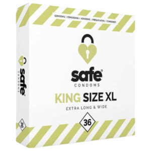 SAFE King Size XL - extra velký kondom (36 ks)