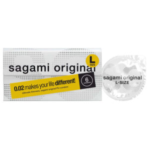 Sagami Original 0.02 L - kondom - 58mm (6 ks)