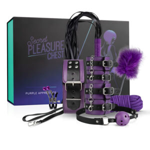 Secret Pleasure Chest - pokročilá BDSM sada (14dílná)