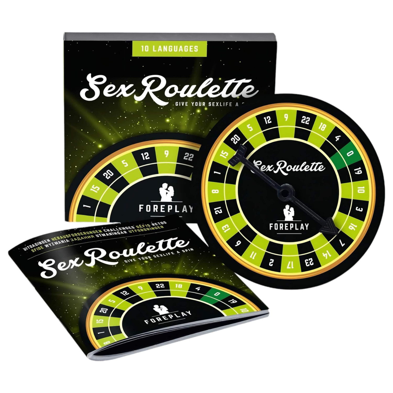 Sex Roulette Foreplay - erotická hra (v 10 jazycích)
